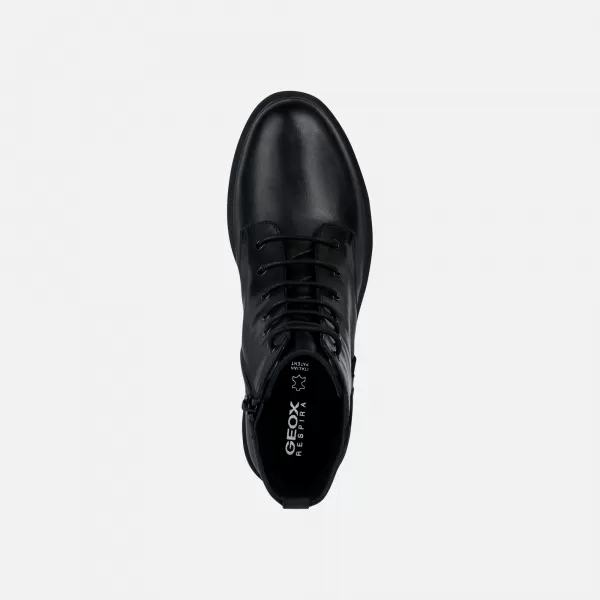  Botine de dama GEOX SPHERICA EC1 G004200 NEGRU 