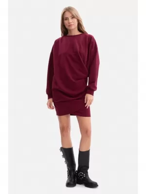 Rochie BEWEAR B298 BURGUNDIA