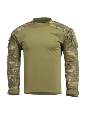 tricou PENTAGON WOLF COMBAT SHIRT CAMO K02025 IARBĂ