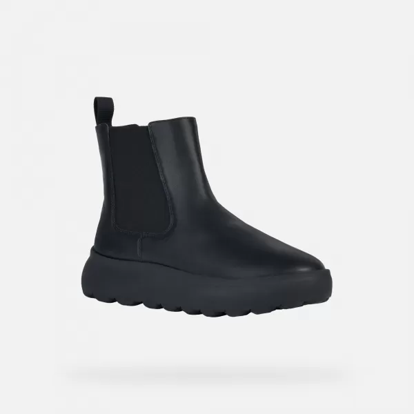  Botine de dama GEOX SPHERICA EC4.1 NEGRU 
