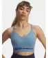 Sutien de damă UNDER ARMOUR VANISH SEAMLESS LOW BRA 1384417-418 ALBASTRU