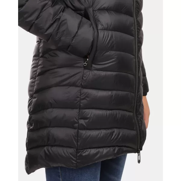  Palton de damă KILPI LEILA-W ZL0130KI NEGRU 