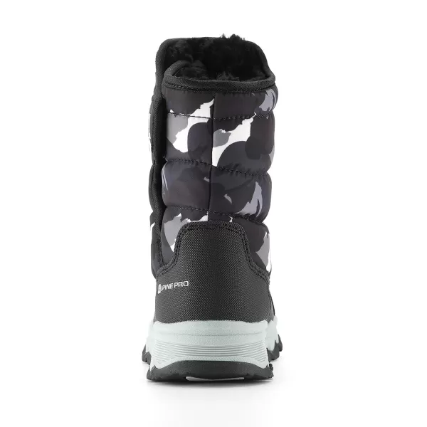  Pantofi pentru copii ALPINE PRO IREMO NEGRU 