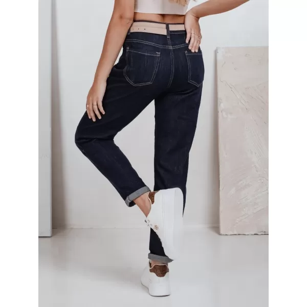  Pantalonii pentru doamne DSTREET UY2781 SEA -BLUE 