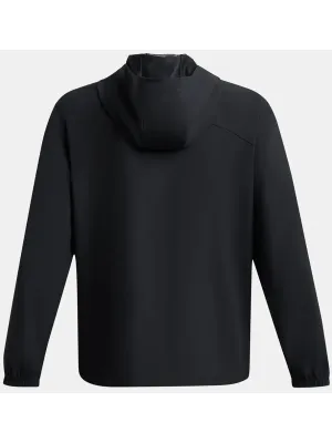 Hanorac pentru bărbați UNDER ARMOUR UA VIBE WOVEN WINDBREAKER 1386555-001 NEGRU