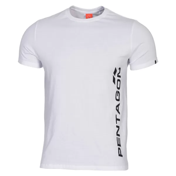  tricou PENTAGON VERTICAL K09012 ALB 