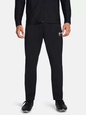 Pantaloni sport pentru bărbați UNDER ARMOUR UA M'S CH. PIQUE PANT 1382602-001 NEGRU