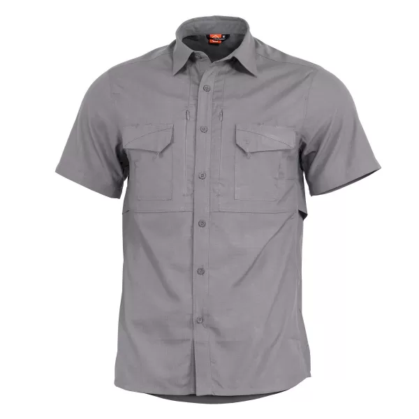  Cămașă pentru bărbați PENTAGON PLATO SHIRT SHORT K02019 LUP/GRI 