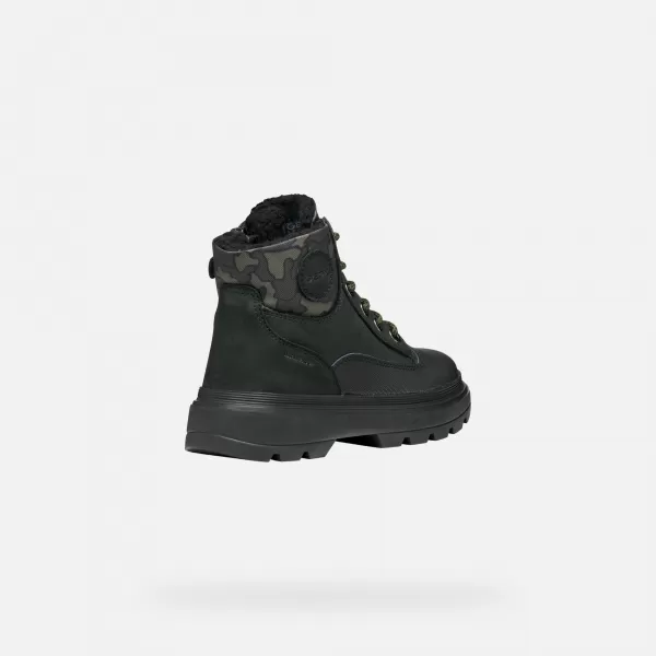  Botine pentru baieti GEOX KIDDARTAH WPF J56MLB032MNC0033 NEGRU 
