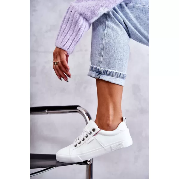  Adidași de damă BIG STAR KK274005 WHITE Pantofi Big Star 