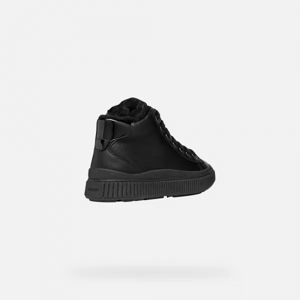  Adidași pentru fete GEOX LAQUINNY J46M3G00085C9999 NEGRU 