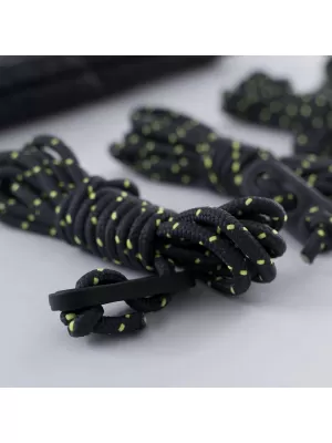 Snururi PENTAGON CORD LANYARD WITH TENSIONER D19031 NEGRU