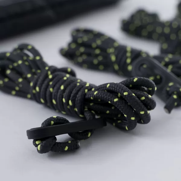  Snururi PENTAGON CORD LANYARD WITH TENSIONER D19031 NEGRU 