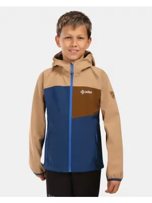 Jachetă softshell pentru copii KILPI RAVIO-J ZJ0105KI ALBASTRU ÎNCHIS