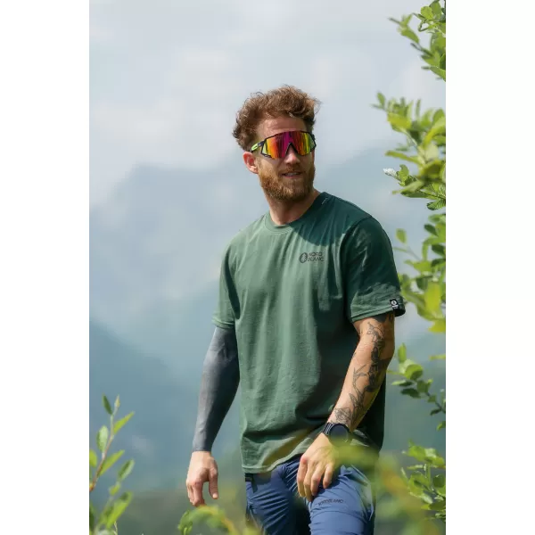  Cămaşă NORDBLANC RUMBLE NBSMT8160 VERDE ÎNCHIS 