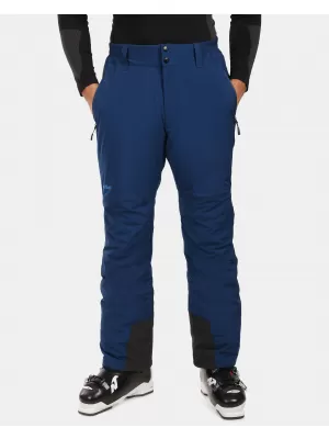 Pantaloni de schi pentru bărbați KILPI GABONE-M ZM0408KI ALBASTRU ÎNCHIS