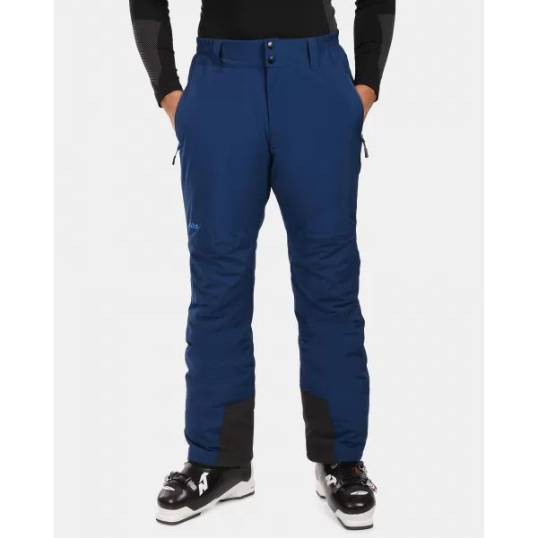  Pantaloni de schi pentru bărbați KILPI GABONE-M ZM0408KI ALBASTRU ÎNCHIS 