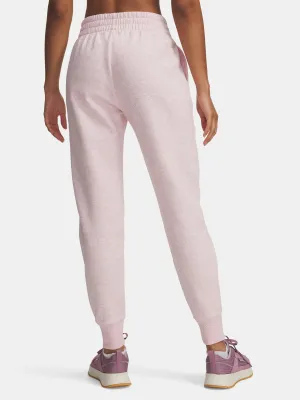 Pantaloni de trening pentru femei UNDER ARMOUR UA RIVAL FLEECE JOGGER 1379438-649 ROZ