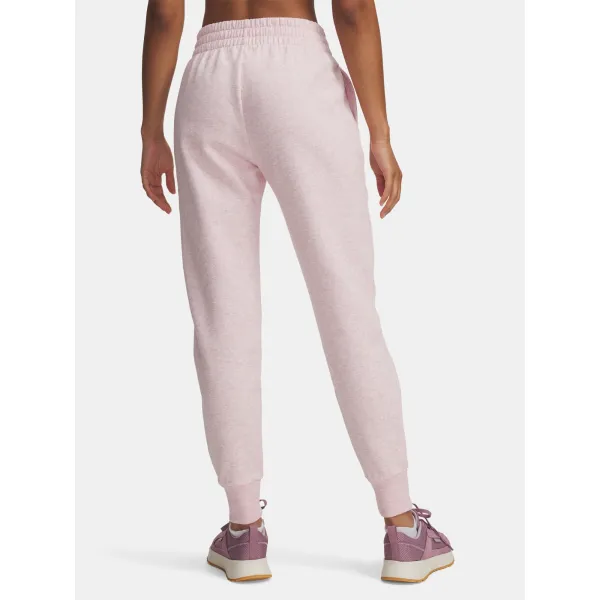  Pantaloni de trening pentru femei UNDER ARMOUR UA RIVAL FLEECE JOGGER 1379438-649 ROZ 