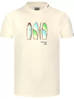 Cămaşă NORDBLANC ALOHA NBSMT8156 CREMOS