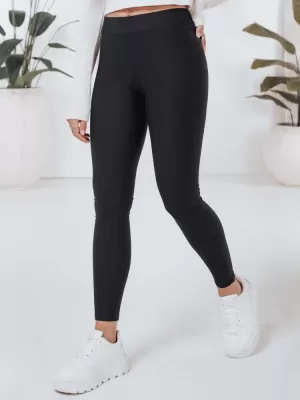 Pantalonii pentru doamne DSTREET UY2733 NEGRU