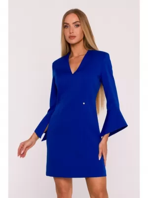 Rochie MOE M876 ALBASTRU REGAL