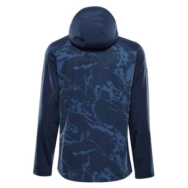  Jacheta pentru bărbați ALPINE PRO HOOR ALBASTRU 