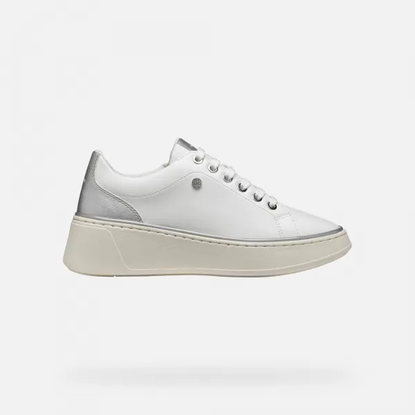  Adidași de damă GEOX SUNNETTY ALB 