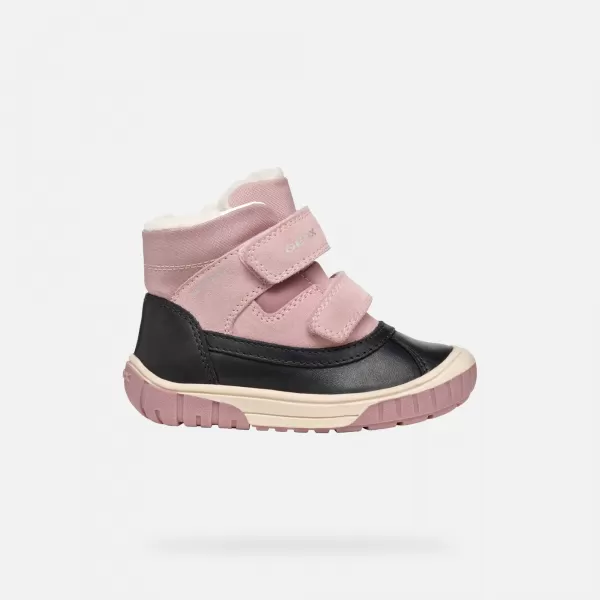  Botine pentru fete GEOX OMAR WPF NEGRU 