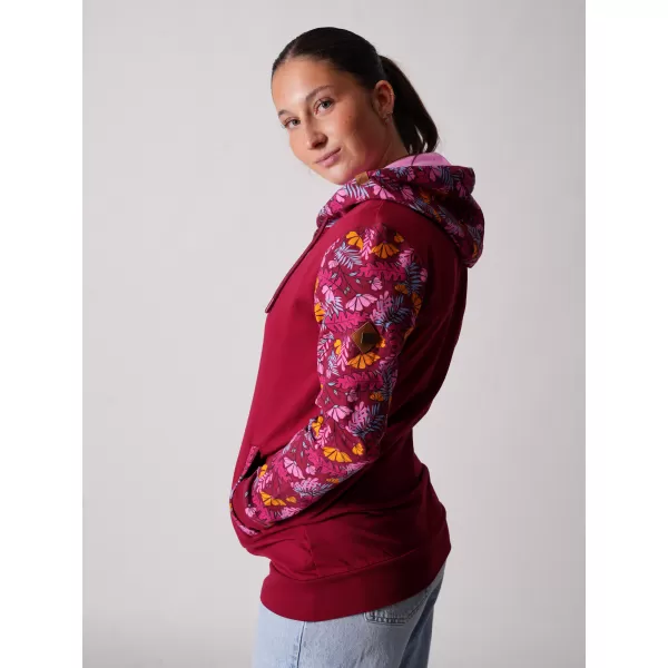  Hanorac de dama ALTISPORT GALAH BURGUNDIA 