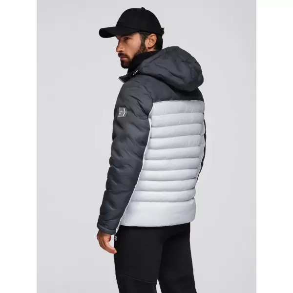  Sacou OMBRE OM-JALP-0206 GRAFIT ȘI ALB 