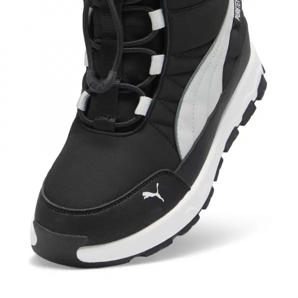  Cizme PUMA EVOLVE BOOT PURETEX JR 39264702 PUMA NEGRU/CENUȘĂ GRI/ALB 