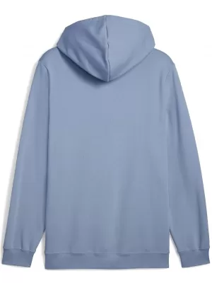 Panoul pentru bărbați PUMA ESS 2 COLOR SMALL NO 1 LOGO HOODIE FL 68471834 COOL ALBASTRU