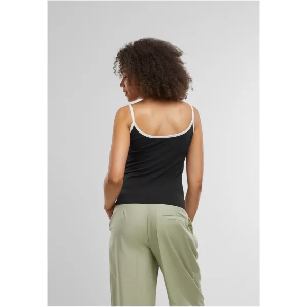  Maieu de damă URBAN CLASSICS TB7485A NEGRU/ALB/ALB/NEGRU 