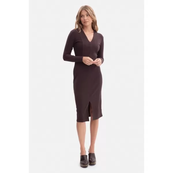  Rochie BEWEAR B307 CIOCOLATA NEAGRA 