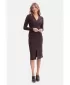 Rochie BEWEAR B307 CIOCOLATA NEAGRA