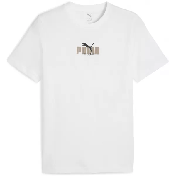  Cămaşă PUMA GRAPHIC PUMA ALB 