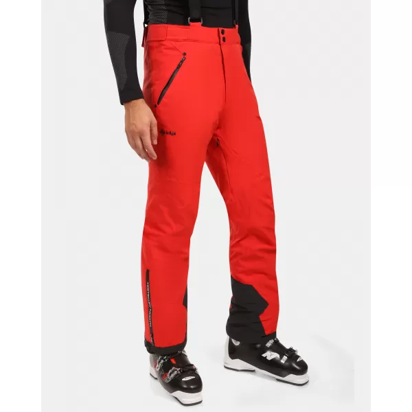  Pantaloni de schi pentru bărbați KILPI METHONE-M ZM0405KI ROŞU 