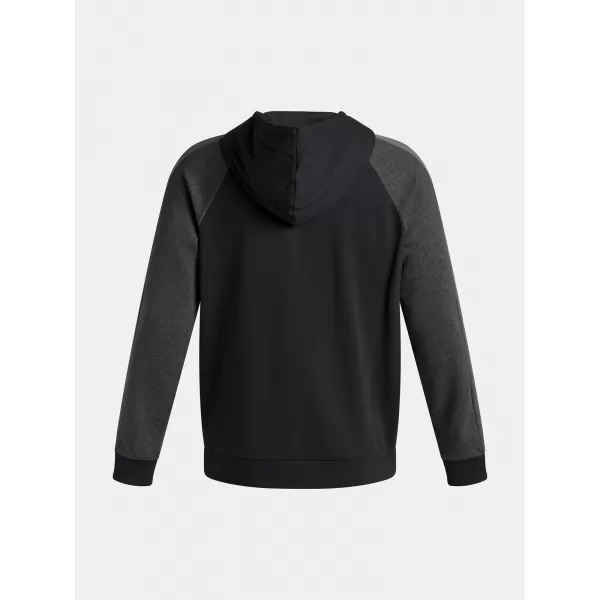 Hanorac pentru bărbați UNDER ARMOUR RIVAL FLC CB HOOD NEGRU 