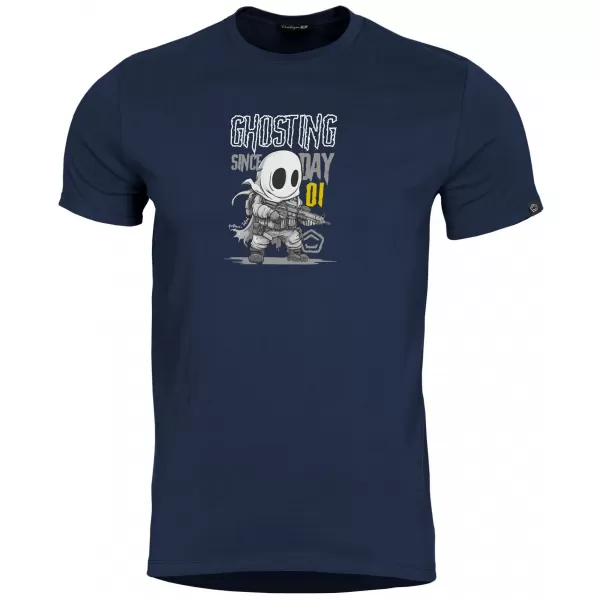  tricou PENTAGON GHOSTING T-SHIRT K09053 ALBASTRU MIEZUL NOPȚII 