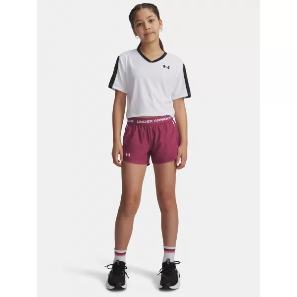  Pantaloni scurți pentru fete UNDER ARMOUR G TECH PLAY UP SHORT 1390075-659 ROŞU 