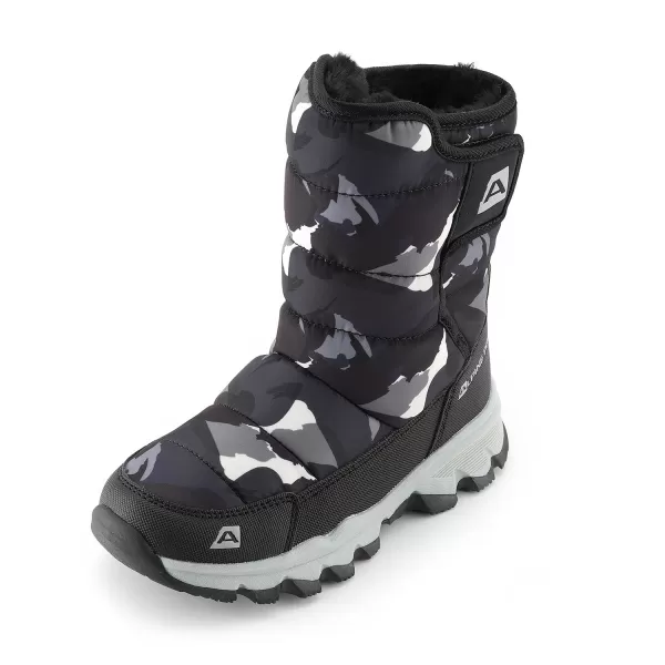  Pantofi pentru copii ALPINE PRO IREMO NEGRU 