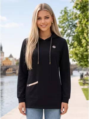 Hanorac de dama ALTISPORT GITA NEGRU