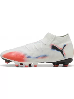 Pantofi pentru bărbați PUMA FUTURE 8 PRO FG/AG 10858801 WHITE/ ALB/PUMA NEGRU/ROȘU STRĂLUCITOR