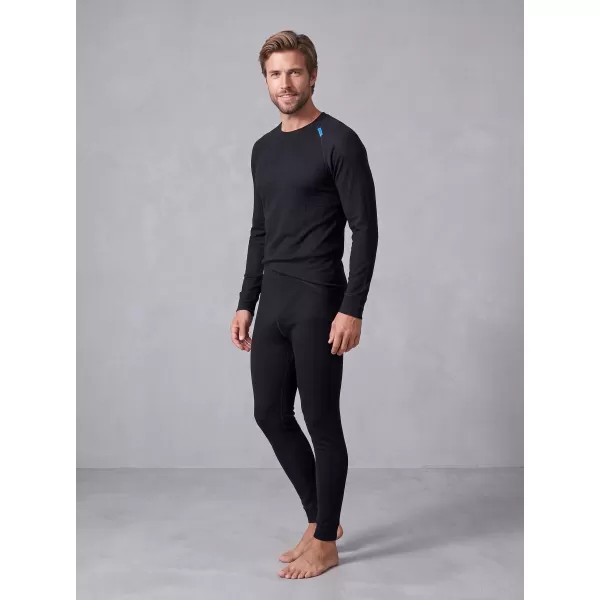  Set termic pentru bărbați ALTISPORT GAIN NEGRU 