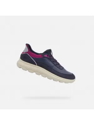 Adidași de damă GEOX SPHERICA PLUS FAST IN G009589 ALBASTRU ÎNCHIS