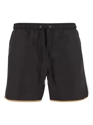Pantaloni scurți de baie URBAN CLASSICS TB7348 NEGRU