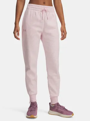 Pantaloni de trening pentru femei UNDER ARMOUR UA RIVAL FLEECE JOGGER 1379438-649 ROZ