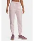 Pantaloni de trening pentru femei UNDER ARMOUR UA RIVAL FLEECE JOGGER 1379438-649 ROZ