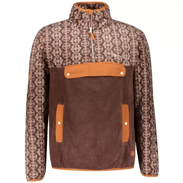  Hanorac pentru bărbați din fleece ALTISPORT GARM MARO 